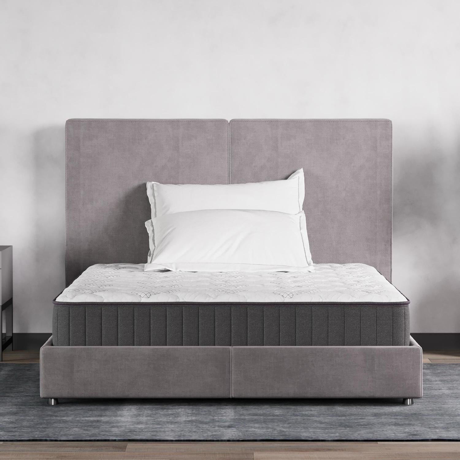 Full , 9 inch , Firm , Hybrid Mattress with Bonnell Coil core from Bonelli Essentials by Ottomanson in bedroom lifestyle setting.