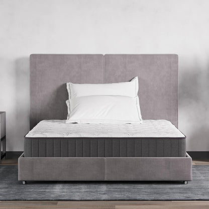 Full , 9 inch , Firm , Hybrid Mattress with Bonnell Coil core from Bonelli Essentials by Ottomanson in bedroom lifestyle setting.